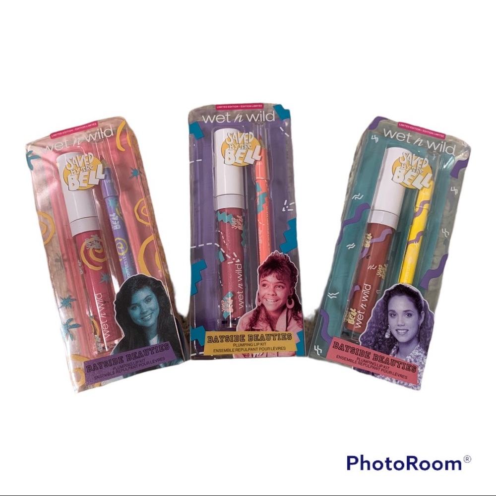 Wet n Wild x Saved by the Bell Bayside Beauties Plumping Lip Kit Bundle